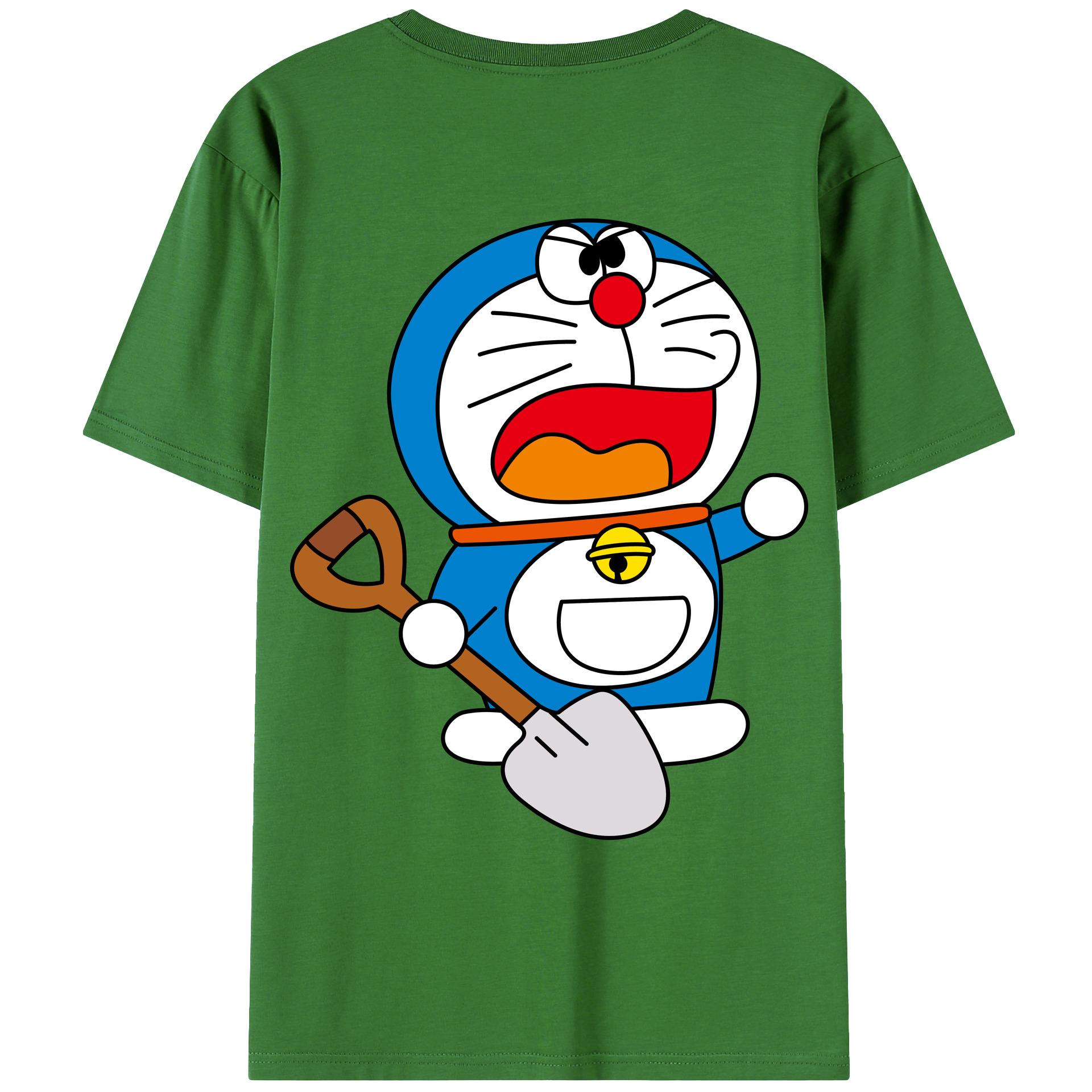 （画像用） ドラえもん Doraemon レディース半袖Tシャツ(バックプリント)